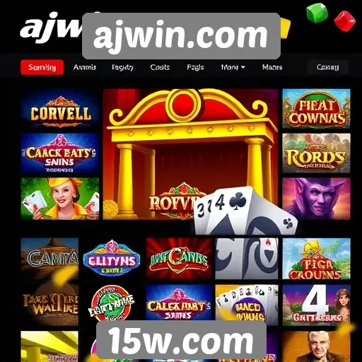ajwin.com oferece diversidade em jogos de cassino